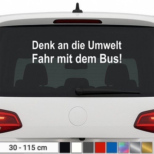 Denk die umwelt - denk, an