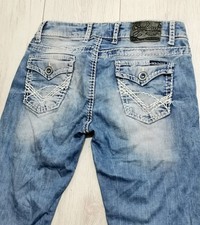 CIPO & BAXX DENIM JEANS DAMEN HOSE VINTAGE USA STRETCH SEXY PO DESIGNER W28 L32