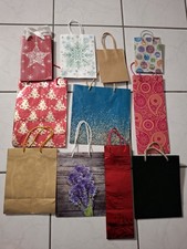 11 verschiedene Geschenktüten, guter und sauberer Zustand