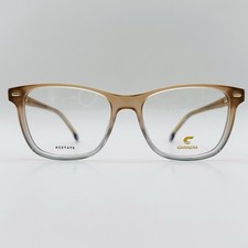 Carrera Brille Damen oval braun transparent 3009 Acetat NEU