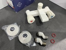 Grohe Costa Wannenarmatur in weiß , alte Serie,Rarität,