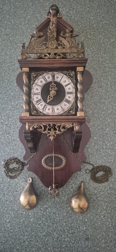 Antike zaanse clock uhr - zaanse,