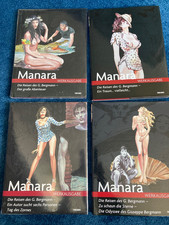4 x Milo Manara Werkausgabe 07 + 08 + 09 + 10 - Die Reisen des G. Bergmann 
