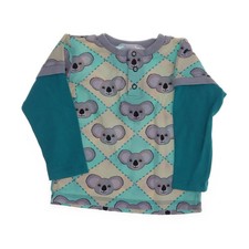 Babauba, Langarmshirt, Größe: 86, Blau/Mehrfarbig, Baumwolle/Elasthan #8uE