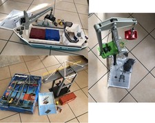Playmobil 5254 Verladeterminal + 5253 Frachtschiff + 4470 Hafenkran 
