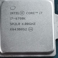 Intel Core i7-6700k 4c/8t