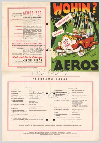 1952 zirkus aeros - 1952,