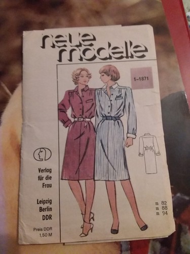 Ddr schnittmuster kleid - ddr,