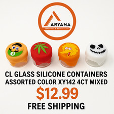 GLASS SILICONE CONTAINERS –