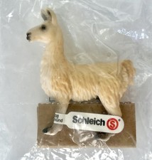 Schleich 14301 Lama (2001) - mit Fähnchen in OVP! Alpaka Tier Figur