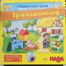 HABA Meine ersten Spiele Spielesammlung - ab 2 Jahren - für 1 bis 3 Spieler