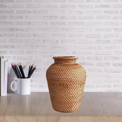 Rattan vase hand - hand, gefertigte
