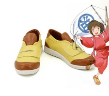 Spirited Away Ogino Chihiro Cosplay Kostüme Costume Schuhe Shoes Neu New