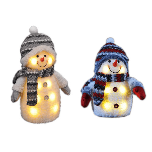 2er deko schneemann set - schneemann,