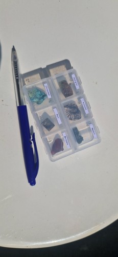 Stk mineralien set sammlung - 6,