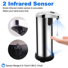 ELEKTRISCH AUTOMATISCH SEIFENSPENDER IR SENSOR BERÜHRUNGSLOSE SOAP DISPENSER
