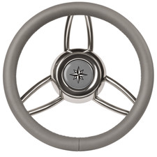 Steuerrad Blitz Grau /