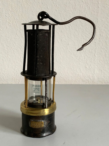 Alte grubenlampe - alte,