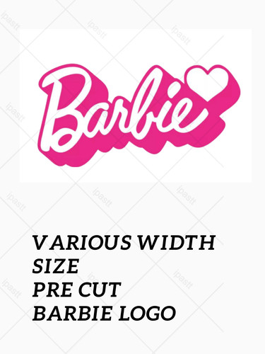 Vorgeschnittener barbie logo - barbie,