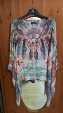 Rude Riders Bluse Gr 40 Scull