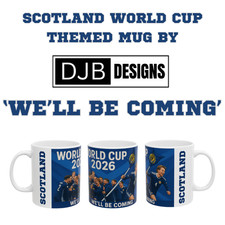Keramiktasse Schottland "We'll