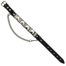 Stiefelkette aus Leder Conchas