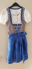 Dirndl Stockerpoint Zapf azur komplett Gr.32 NEU