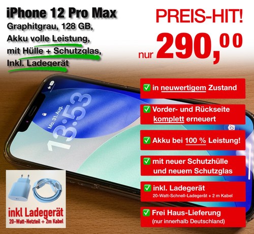 Apple iphone pro max - iphone, 12