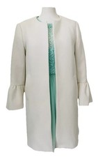 Zara Woman Damen Mantel Übergangsmantel Elegant  Gr. S Weiß