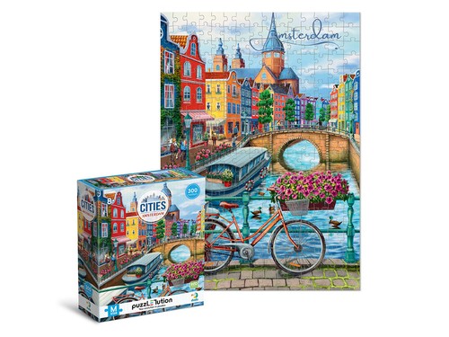 Puzzle stadt amsterdam - "stadt, amsterdam",
