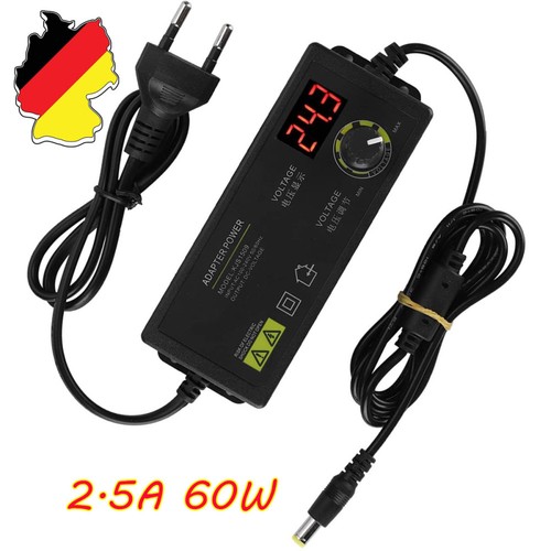 24v 60w einstellbares - 3-24v, 2.5a