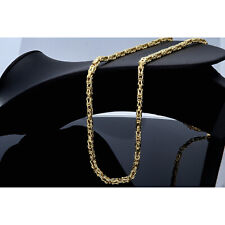 Königskette 585er 14K Echt Gold 65cm 4mm DICK NEUWERTIG GESCHENK Goldkette