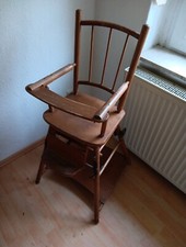 kinderhochstuhl holz gebraucht