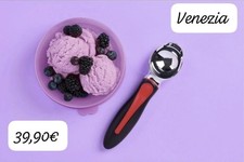 Tupperware Küchenhelfer Eisportionierer Venezia Portionier Eiskugel rot schwarz