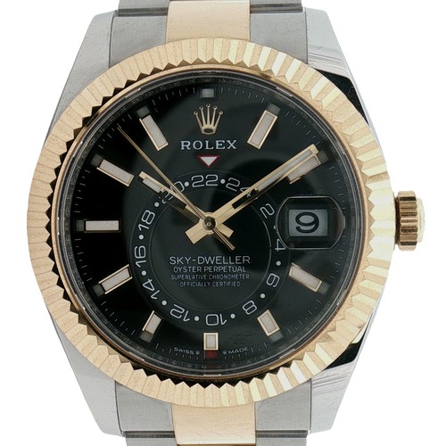Rolex sky dweller stahl gold - sky-dweller, stahl/