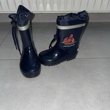 Playshoes Gummistiefel Blau Pirat Gr 20 21 