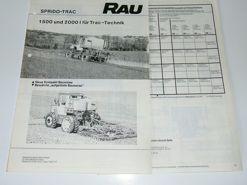 Rau sprido trac prospekt - sprido-trac,