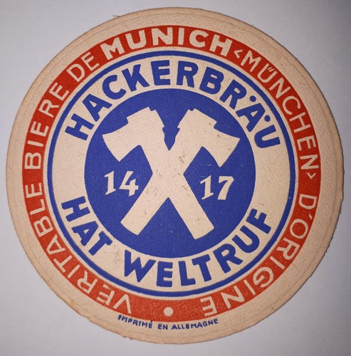 Alter sous bock bierdeckel - sous,