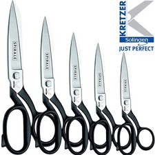 Kretzer Solingen Profi Schneiderschere Ganzstahl Stoffschere Scissor Germany