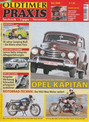 Oldtimer praxis 2008 - oldtimer, 05/2008