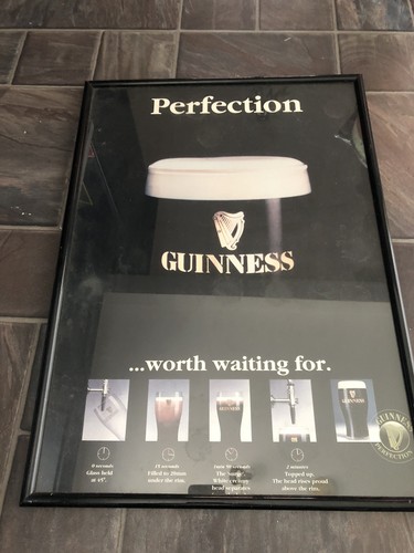Guinness gerahmtes 90er - gerahmtes,