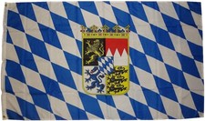 Flagge Bayern Wappen 250 x 150