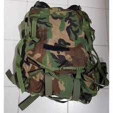 Militär-Rucksack Rifleman Molle 2 Set Woodland plus 2x Main Pack 1x Radiotasche