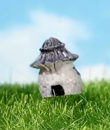 Haus hütte mini feen - feen, garten