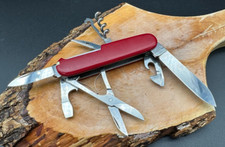 Original Schweizer Taschenmesser Rot Vintage - Multiwerkzeug Messer -Klappmesser