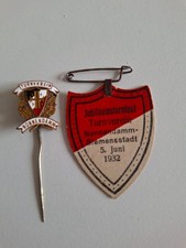 Alte Anstecknadel Turnverein Sport Emaile Nonnendamm Siemensstadt 1932 Rarität
