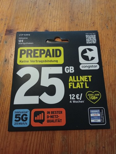 Congstar prepaid simkarte - congstar, pre