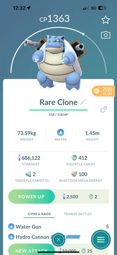 Pokemon clone blastoise - pokemon,