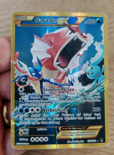Pokémon karte garados - karte, ex