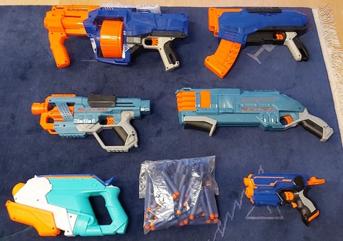 Umfangreiche nerf sammlung mit - nerf-sammlung,